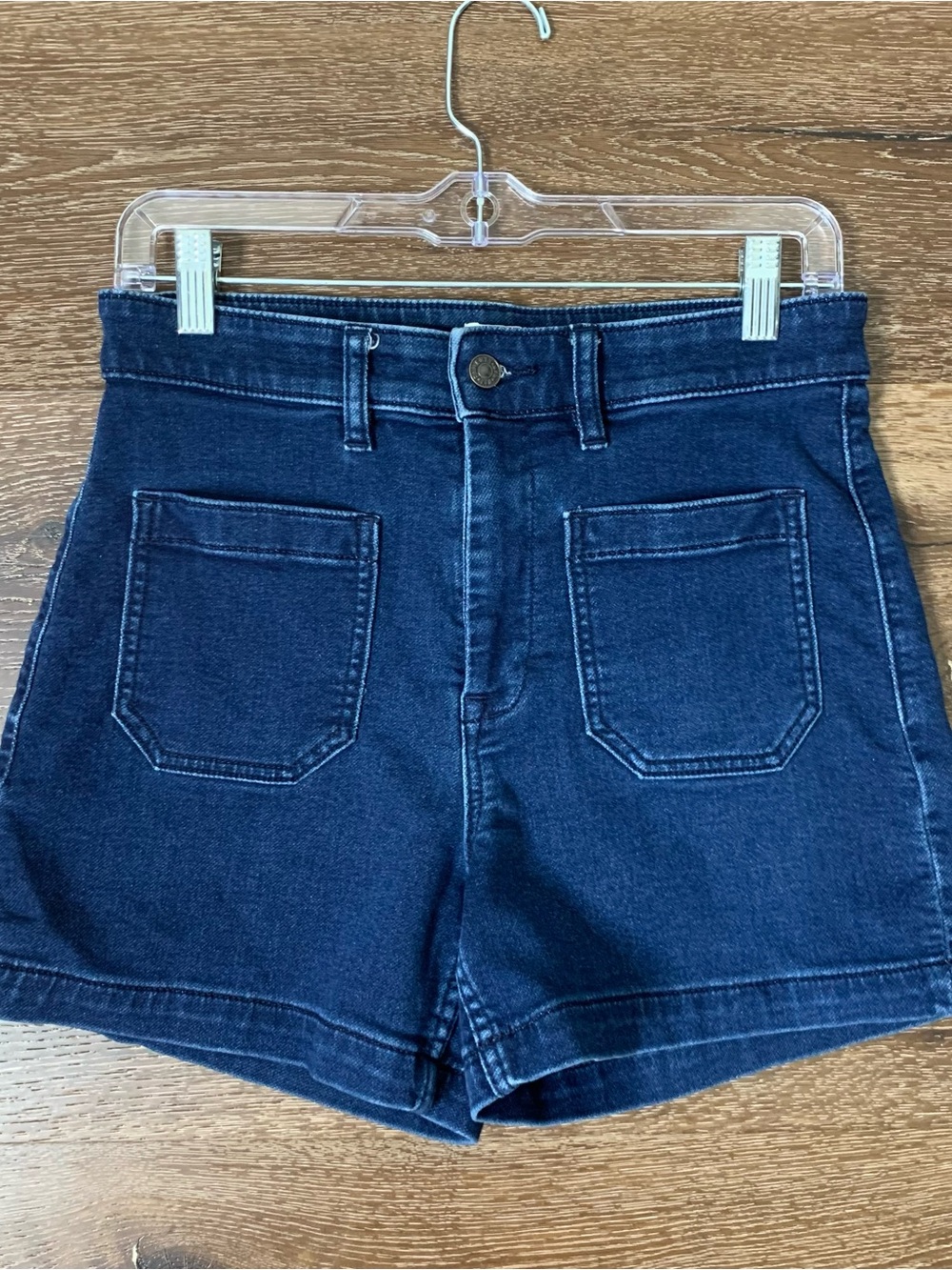 Faherty Stretch Terry Patch Pocket Shorts 27 - Picture 2 of 8